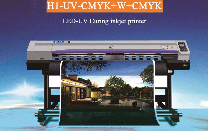 LED-UV Curing Inkjet Printer