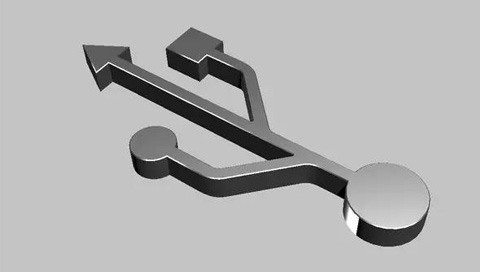 USB interface of skycolor uv acrylic printer