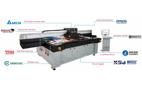 Flatbed UV Printer