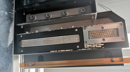 Cold light LED UV curing system with energy saving and environmental protection.
